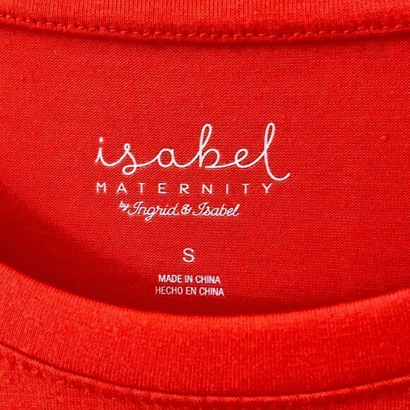 Isabel Maternity by Ingrid & Isabel Pumpkin Face Graphic Maternity T-Shirt - Picture 4 of 11